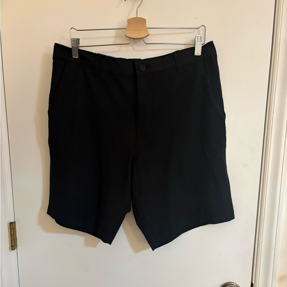 Banana Republic Black Flat Front Men's Shorts